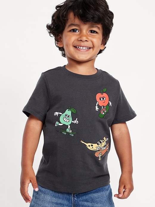 View large product image 1 of 2. Short-Sleeve Graphic T-Shirt for Toddler Boys