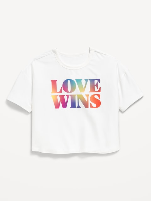 T-shirt court Performance NuageSport pour fille