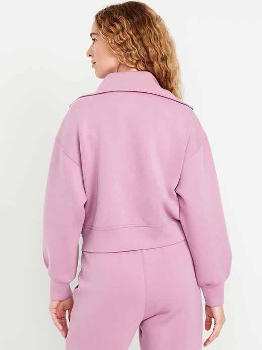 Image number 8 showing, Half-Zip Bounce Fleece Pullover Sweatshirt