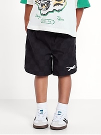Image number 2 showing, Loose Printed Shorts for Toddler Boys