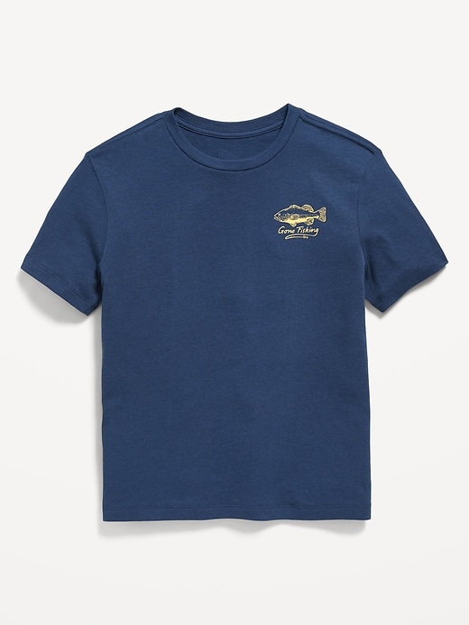 View large product image 1 of 2. Short-Sleeve Graphic T-Shirt for Boys