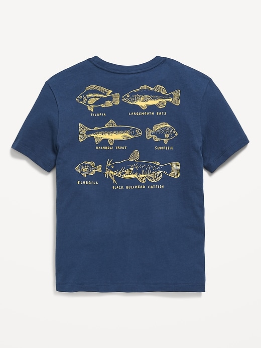 View large product image 2 of 2. Short-Sleeve Graphic T-Shirt for Boys