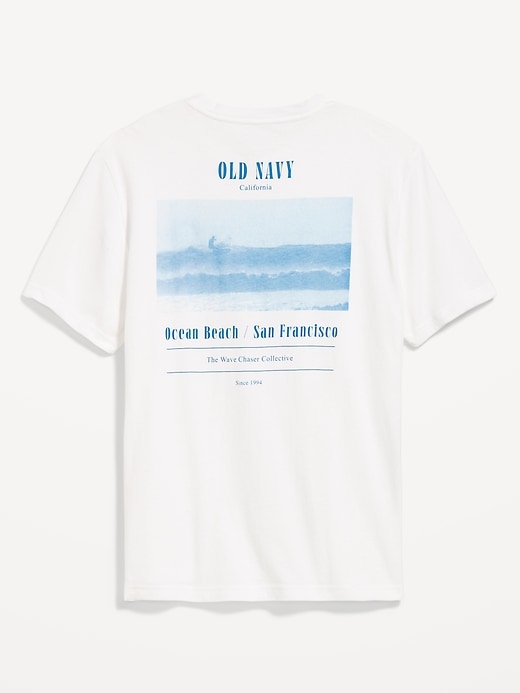 View large product image 2 of 2. Crew-Neck Logo T-Shirt