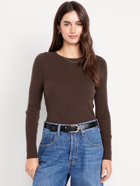 SoSoft Lite Rib Crew-Neck Sweater - Earthen