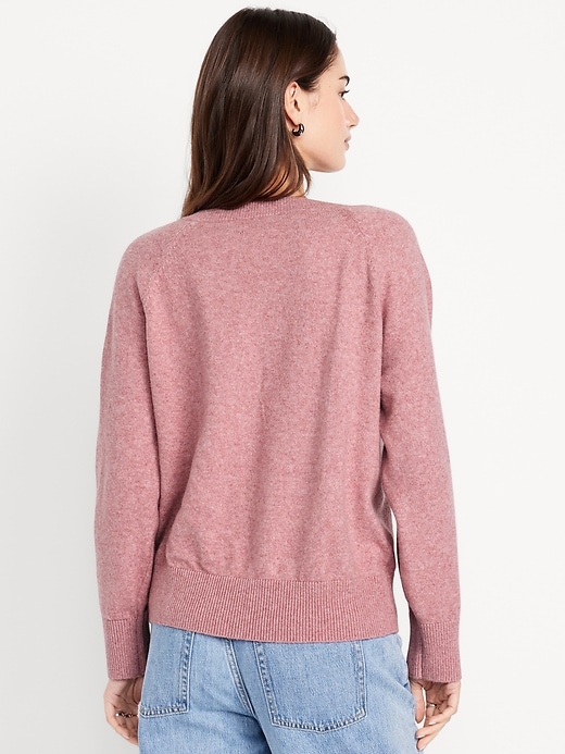 Image number 2 showing, SoSoft Loose V-Neck Sweater