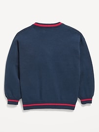 Voir une image plus grande du produit 3 de 3. Cardigan détendu à manches longues pour fille