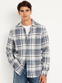 Image number 1 showing, Plaid Flannel Pocket Shirt