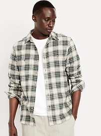 Image number 1 showing, Plaid Flannel Pocket Shirt