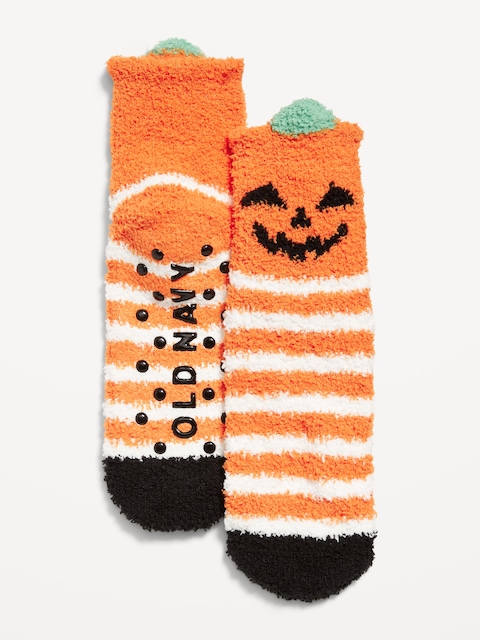 Gender-Neutral Cozy Halloween Socks for Kids