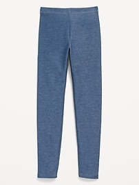 Image number 1 showing, French-Terry Leggings for Girls