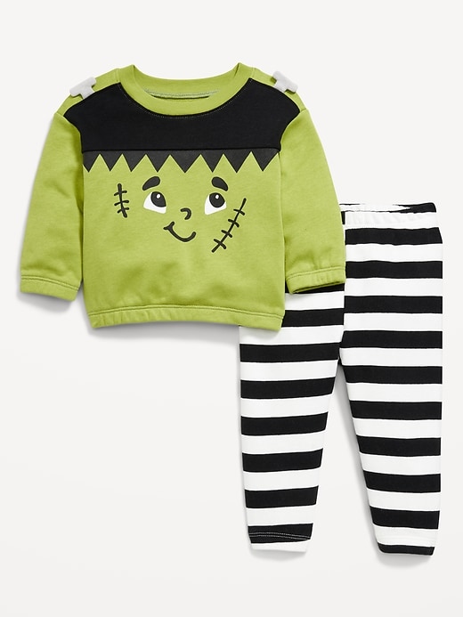 View large product image 2 of 2. French-Terry Halloween Sweatshirt and Sweatpants Set for Baby