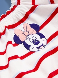 View large product image 3 of 3. Old Navy x Disney© Minnie Mouse Puff-Sleeve Graphic Top for Toddler Girls