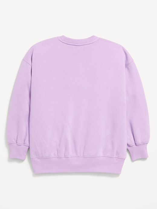 Image number 4 showing, Hello Kitty® Oversized Graphic Tunic Sweatshirt for Girls
