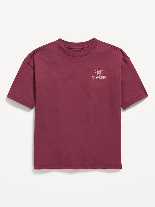 View large product image 2 of 2. Oversized Short-Sleeve Graphic T-Shirt for Boys