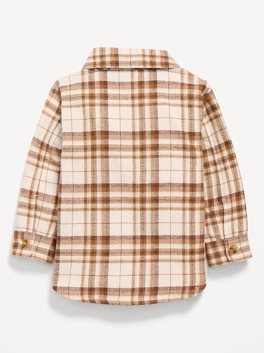 View large product image 2 of 2. Long-Sleeve Flannel Shirt for Baby