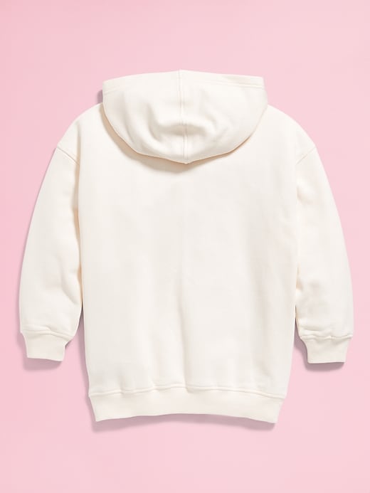 Image number 4 showing, Old Navy x Disney© Oversized Graphic Pullover Tunic Hoodie for Girls