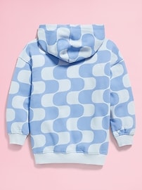 View large product image 4 of 6. Old Navy x Disney© Oversized Graphic Pullover Tunic Hoodie for Girls