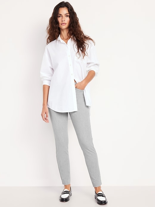 Image number 1 showing, High-Waisted Pixie Skinny Ankle Pants