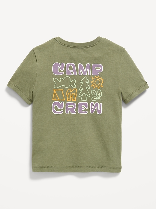 View large product image 2 of 2. Unisex Short-Sleeve Graphic T-Shirt for Toddler