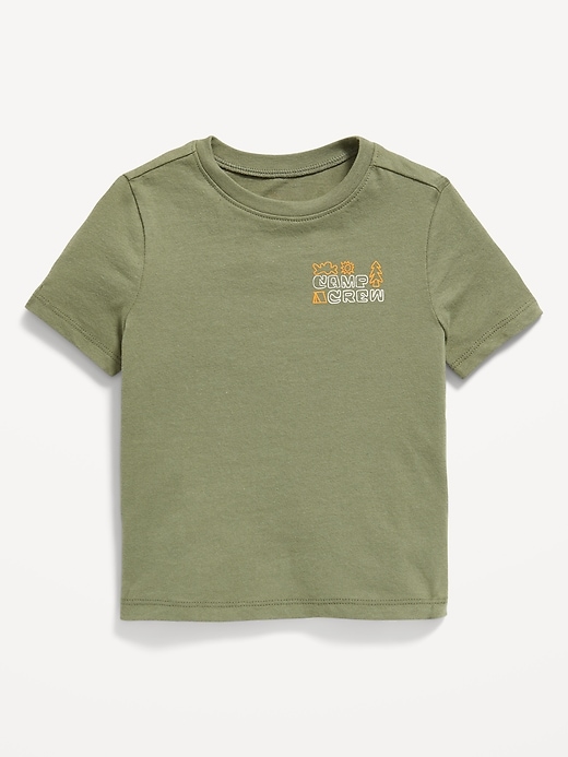View large product image 1 of 2. Unisex Short-Sleeve Graphic T-Shirt for Toddler