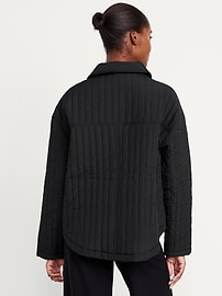 Image number 2 showing, Lightweight Water-Resistant Quilted Jacket