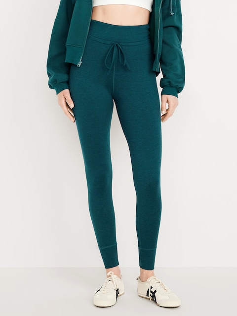 Extra High-Waisted CloudComfy Jogger Leggings - Blue