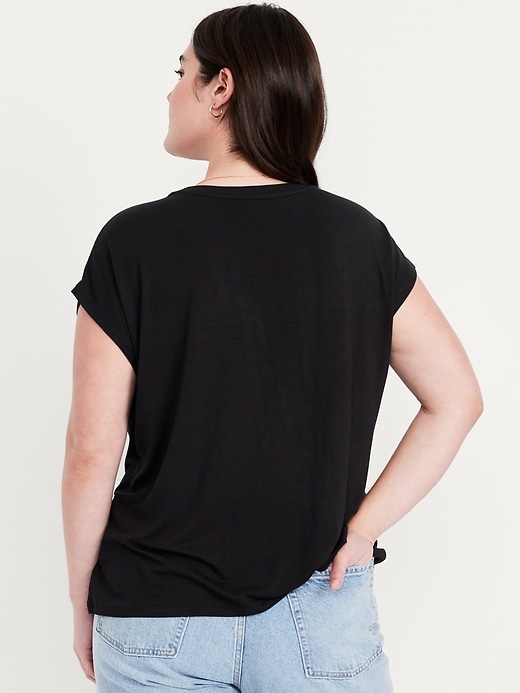Image number 5 showing, Luxe Dolman T-Shirt