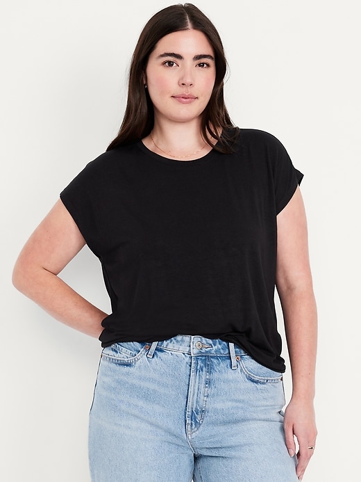 Image number 4 showing, Luxe Dolman T-Shirt