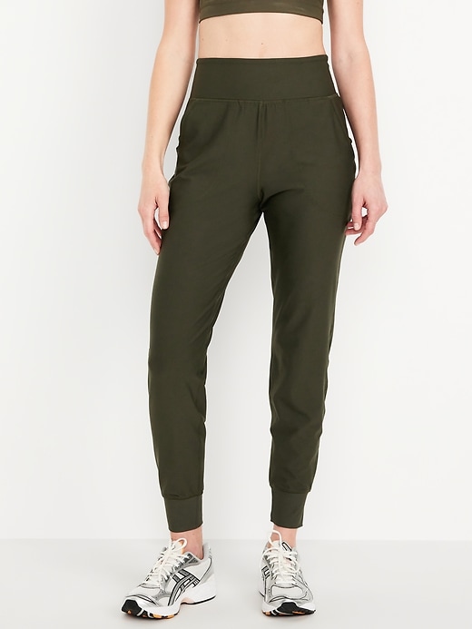 Image number 1 showing, High-Waisted PowerSoft Pocket Joggers