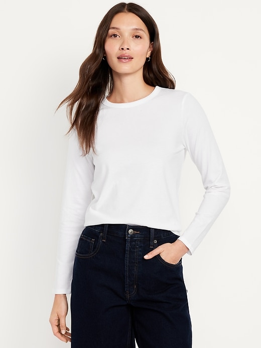 Image number 1 showing, EveryWear Long-Sleeve T-Shirt