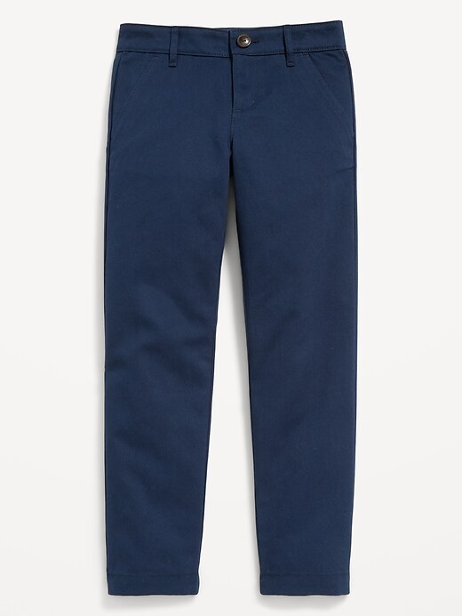 L'image numéro 4 présente Pantalon d’uniforme scolaire à jambe droite pour fille