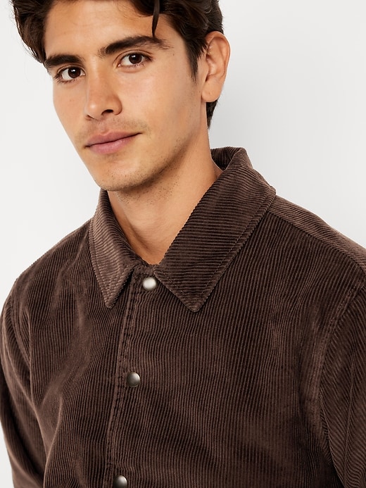 Image number 3 showing, Corduroy Harrington Jacket