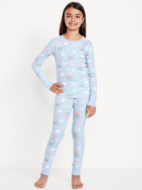 Pyjama ajusté à imprimé Lilo et Stitch de Disney© pour fille