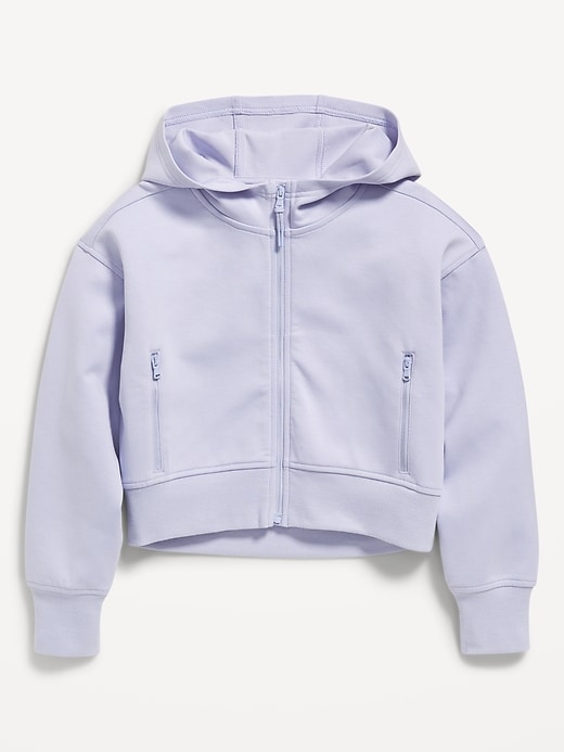 Image number 3 showing, Dynamic Fleece Zip-Front Performance Hoodie for Girls
