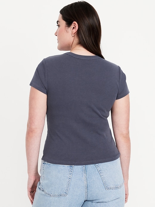 Image number 4 showing, Snug Crop T-Shirt