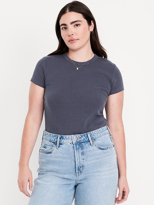 Image number 3 showing, Snug Crop T-Shirt