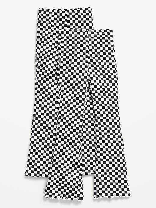 View large product image 1 of 1. High-Waisted Flare Leggings 2-Pack for Girls
