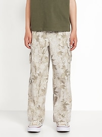 Image number 1 showing, Baggy Cargo Ripstop Pants for Boys