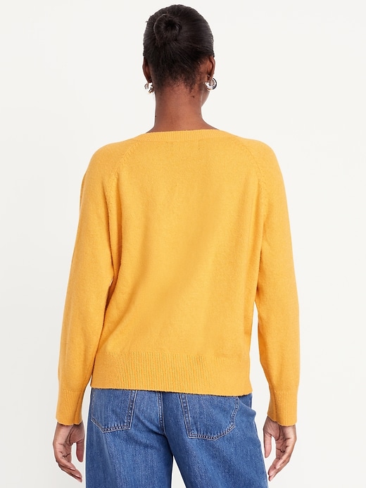 Image number 2 showing, SoSoft Loose V-Neck Sweater