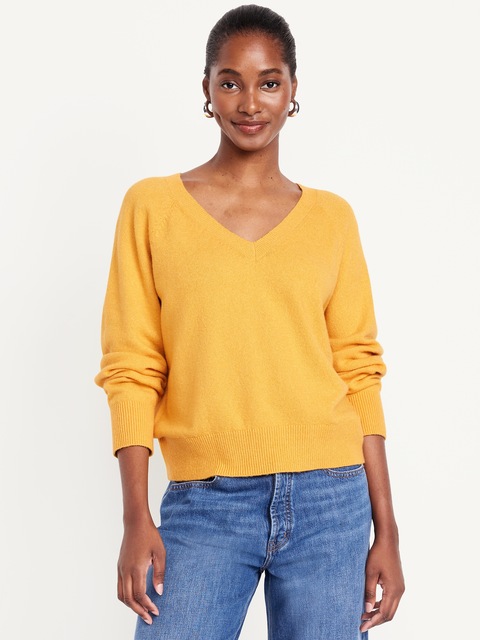 SoSoft Loose V-Neck Sweater