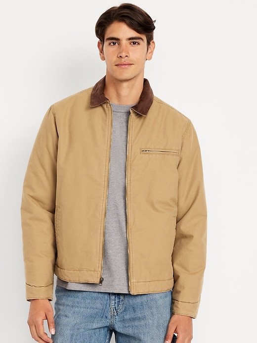 Image number 1 showing, Insulated Canvas Barn Jacket