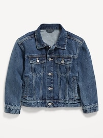 L'image numéro 2 présente Veste de camionneur en denim non extensible pour garçon