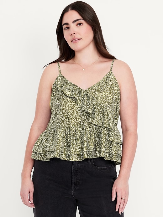 Image number 3 showing, Ruffle Cami Top