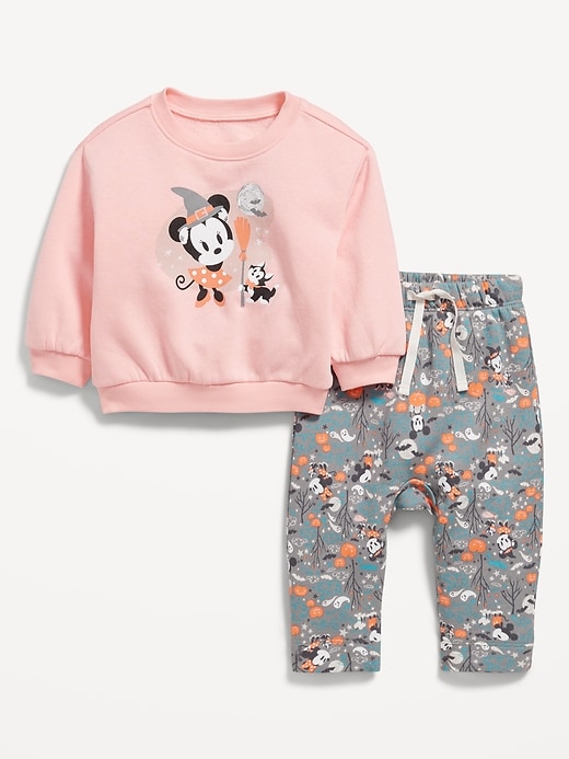 View large product image 1 of 2. Disney© Unisex Graphic Sweatshirt and Sweatpants Set for Baby