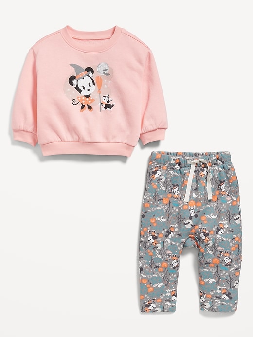 View large product image 2 of 2. Disney© Unisex Graphic Sweatshirt and Sweatpants Set for Baby