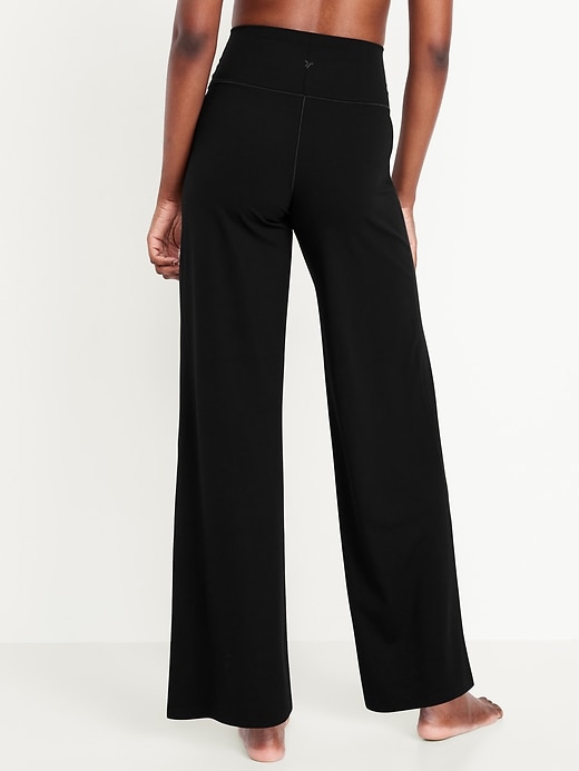 Image number 2 showing, High-Waisted StudioSmooth Wide-Leg Pants