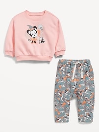 Image number 2 showing, Disney© Unisex Graphic Sweatshirt and Sweatpants Set for Baby