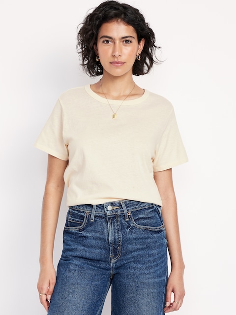EveryWear Crew-Neck T-Shirt - Howlite