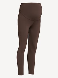 L'image numéro 2 présente Legging StudioSmooth longueur 7/8 à panneau couvrant de maternité