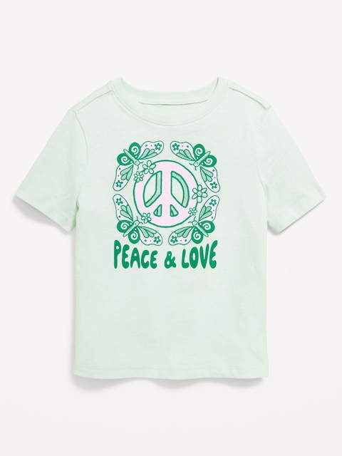 Short-Sleeve Unisex Graphic T-Shirt for Toddler